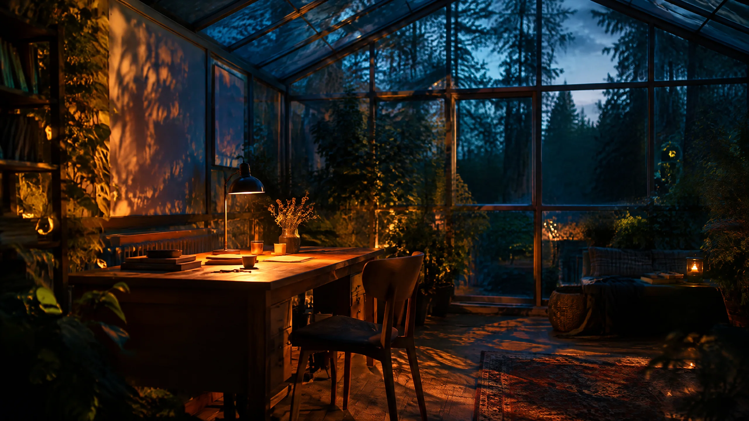 Evening garden