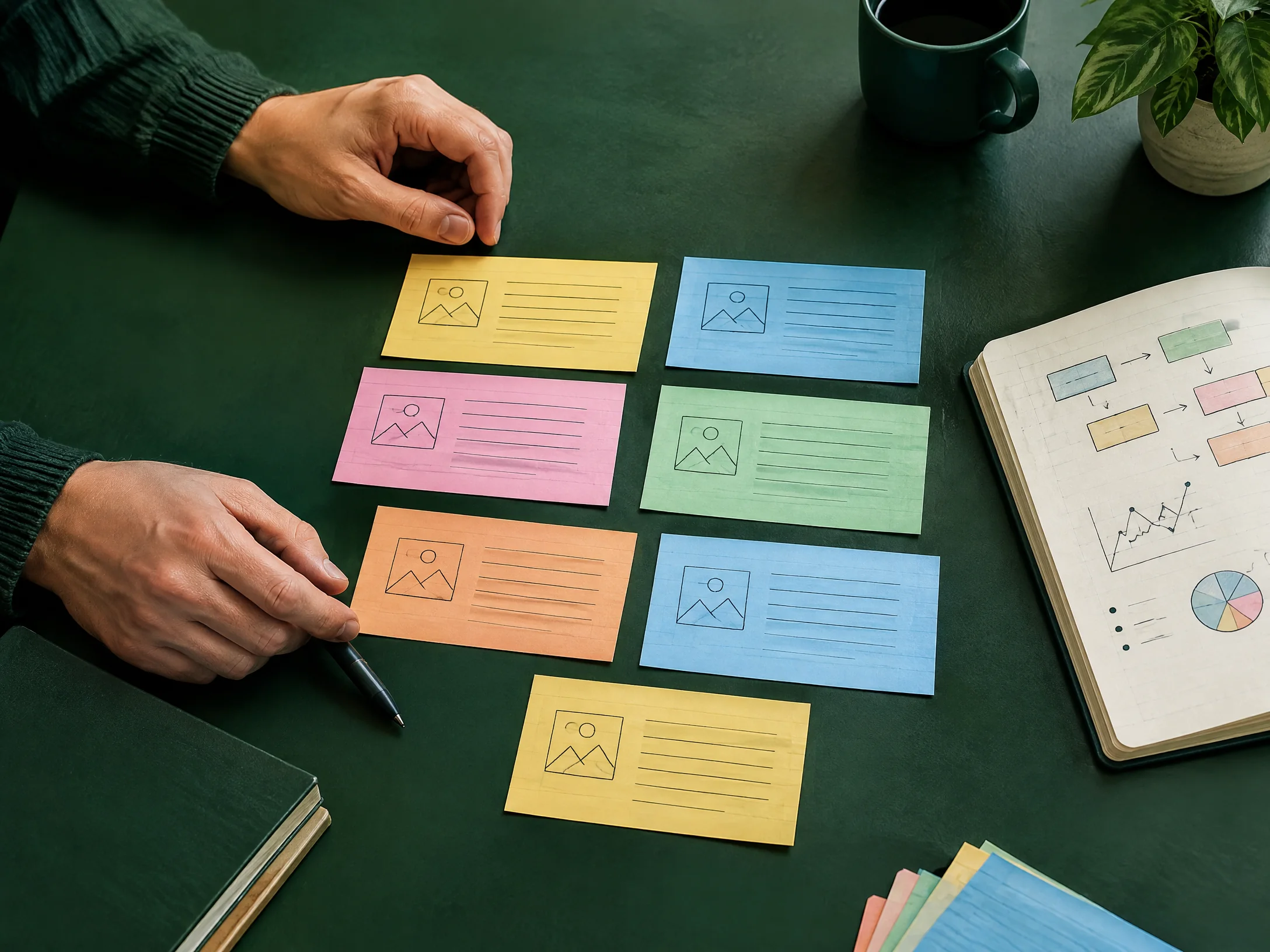 Analytics planning board